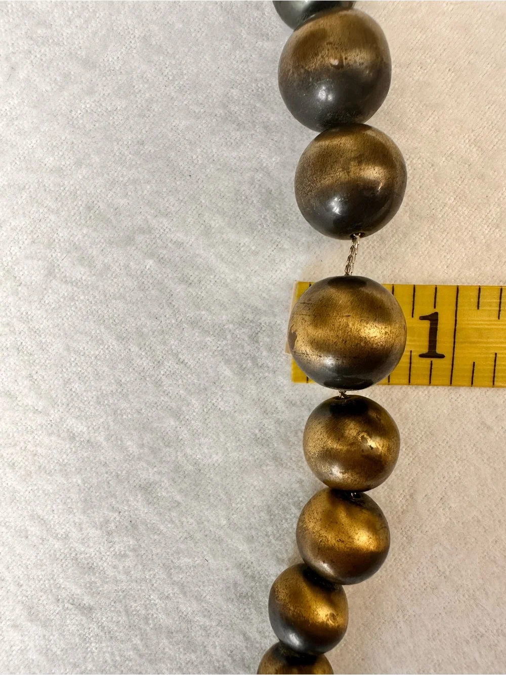 Gold-Tone Beaded Necklace - Classic Women's Statement